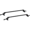 image:imageVEVOR Roof Rack Cross Bars Aluminum Roof Rack Crossbars Fit Roof Without Side Rail 155 lbs Load Capacity Adjustable Bare Roof Crossbars with Locks for SUVs Sedans and Vans
