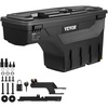 image:imageVEVOR Truck Bed Storage Box Lockable Lid Waterproof ABS Wheel Well Tool Box 66 Gal20 L Compatible with Chevrolet Silverado 1500 GMC Sierra 1500 20192020 Driver Side BlackPassenger Side