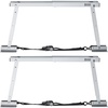 image:imageVEVOR Universal RV Stabilizer RV Bumper Stabilizer for Trailers Campers Fifth Wheel Compact Foldable Design for Easy Storage Adjustable Height from 12 inch to 28 inch Reduces RV Wobble 2PCS2 Pack