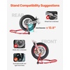 image:imagevevor Motorcycle Stand Lift 850lbs Front Rear Combo Stand Lift Stand Front Wheel Fork Stands Rear UL Fork Swingarm Spool Stands Compatible with Most Yamaha Honda Kawasaki Suzuki Motorcycles Black  850lbs Capacity Front Wheel Fork Stand Rear UL Fork Swingarm Spool Stands Compatible with Yamaha Honda Kawasaki SuzukiRed