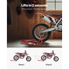 image:imagevevor Motorcycle Stand Lift 850lbs Front Rear Combo Stand Lift Stand Front Wheel Fork Stands Rear UL Fork Swingarm Spool Stands Compatible with Most Yamaha Honda Kawasaki Suzuki Motorcycles Black  850lbs Capacity Front Wheel Fork Stand Rear UL Fork Swingarm Spool Stands Compatible with Yamaha Honda Kawasaki SuzukiRed