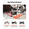 image:imagevevor Motorcycle Stand Lift 850lbs Front Rear Combo Stand Lift Stand Front Wheel Fork Stands Rear UL Fork Swingarm Spool Stands Compatible with Most Yamaha Honda Kawasaki Suzuki Motorcycles Black  850lbs Capacity Front Wheel Fork Stand Rear UL Fork Swingarm Spool Stands Compatible with Yamaha Honda Kawasaki SuzukiRed