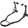 image:imagevevor Motorcycle Stand Lift 850lbs Front Rear Combo Stand Lift Stand Front Wheel Fork Stands Rear UL Fork Swingarm Spool Stands Compatible with Most Yamaha Honda Kawasaki Suzuki Motorcycles Black  850lbs Capacity Front Wheel Fork Stand Rear UL Fork Swingarm Spool Stands Compatible with Yamaha Honda Kawasaki SuzukiBlack