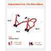 image:imagevevor Motorcycle Stand Lift 850lbs Front Rear Combo Stand Lift Stand Front Wheel Fork Stands Rear UL Fork Swingarm Spool Stands Compatible with Most Yamaha Honda Kawasaki Suzuki Motorcycles Black  850lbs Capacity Front Wheel Fork Stand Rear UL Fork Swingarm Spool Stands Compatible with Yamaha Honda Kawasaki SuzukiRed