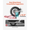 image:imagevevor Motorcycle Stand Lift 850lbs Front Rear Combo Stand Lift Stand Front Wheel Fork Stands Rear UL Fork Swingarm Spool Stands Compatible with Most Yamaha Honda Kawasaki Suzuki Motorcycles Black  850lbs Capacity Front Wheel Fork Stand Rear UL Fork Swingarm Spool Stands Compatible with Yamaha Honda Kawasaki SuzukiRed