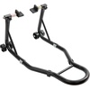 image:imagevevor Motorcycle Stand Lift 850lbs Front Rear Combo Stand Lift Stand Front Wheel Fork Stands Rear UL Fork Swingarm Spool Stands Compatible with Most Yamaha Honda Kawasaki Suzuki Motorcycles Black  850lbs Capacity Front Wheel Fork Stand Rear UL Fork Swingarm Spool Stands Compatible with Yamaha Honda Kawasaki SuzukiBlack