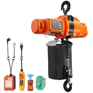 image:imageVEVOR 1100 lbs Electric Chain Hoist 20ft Lifting Height 120V 60Hz Single Phase Overhead Crane w 328ft Wireless amp 15ft Wired Remote Control Power Electric Hoist for Factories Warehouses Garages1100lbs 20ft