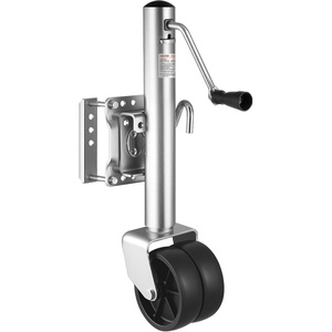 image:imageVEVOR 1500 lbs Trailer Jack with Wheel Heavy Duty Swivel Boat Trailer Jack with PP Single Wheel amp Ergonomic Handle 12inch Lift Fit for RVs Boats Horse Trailers Utility Trailers1500lbs Upgraded 12inch Lift
