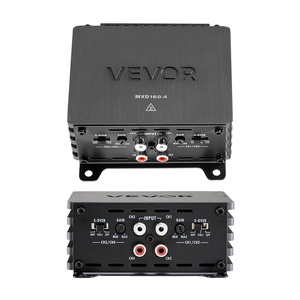 image:imageVEVOR 4 Channel Car Audio Amplifier 2 Ohm Stable Bridgeable Class D Full Range Amp Max Power 4 x 110W  4 Ohm  4 x 160W  2 Ohm for Car SUV Truck OffRoad640W