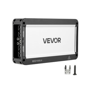 image:imageVEVOR 4 Channel Car Audio Amplifier 2 Ohm Stable Bridgeable Class D Full Range Amp Max Power 4 x 420W  4 Ohm  4 x 600W  2 Ohm for Car SUV Truck OffRoad4000W