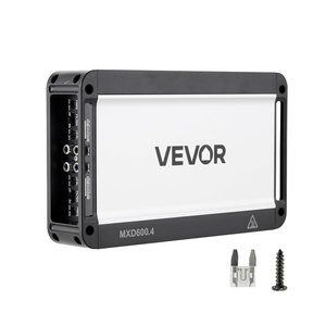 image:imageVEVOR 4 Channel Car Audio Amplifier 2 Ohm Stable Bridgeable Class D Full Range Amp Max Power 4 x 420W  4 Ohm  4 x 600W  2 Ohm for Car SUV Truck OffRoad2400W