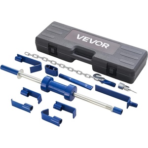image:imageVEVOR Dent Puller Kit 13 lbs 14in1 Slide Hammer Dent Removal Kit HeavyDuty Auto Body Truck Repair Automotive Damage Remover Tool Repair Frame with Carrying Case Extension Rod NonSlip Handle13 lbs 14in1