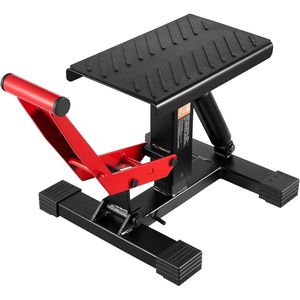 image:imageVEVOR Dirt Bike Lift Stand Motorcycle Jack Lift Stand 1200lbs Capacity and Hydraulic Lift Operation Hoist Table Adjustable Height 98183 for Dirtbike Repair Maintenance Dirt Bike Accessories