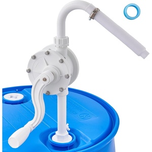 image:imageVEVOR Drum Pump 95 oz Per Stroke LeverAction Barrel Pump Fits 555 Gallon Drums with 3Section Suction Tube Assembly amp Hose Hand Operated Designed to Transfer Water Alcohol Corrosive LiquidsRotary Barrel Pump