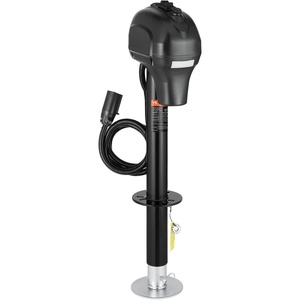 image:imageVEVOR Electric Trailer Jack 3500 lbs Heavy Duty RV Electric Power Tongue Jack with 7pin Connector Manual Crank Handle amp Weatherproof Jack Cover 95275 Lift for Trailers Campers amp RVs Black