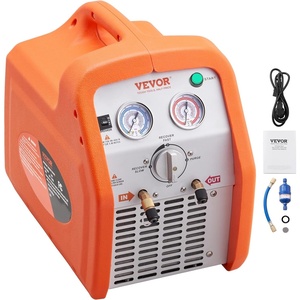 image:imageVEVOR Fully Automatic Refrigerant Recovery Machine for R134a amp 1234fy 985 Accuracy 10Inch Touch Screen AC Recovery Vacuum and Recharging for Standard and High Voltage Automotive AC SystemsPortable