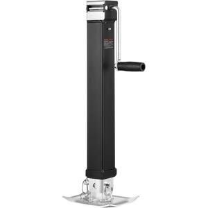 image:imageVEVOR HeavyDuty Trailer Jack 12000 lbs Load Capacity Sidewind Square Direct Weldon Trailer Jack with Handle Crank Adjustable Drop Leg 26Inch Travel for Lifting RV Utility Yacht Trailers8000lbs 1514 inch Stroke