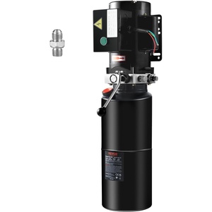image:imageVEVOR Hydraulic Power Unit 15 Quart Hydraulic Pump AC 220V SingleActing Dump Trailer Pump 3200 PSI Max Relief Pressure 17 GPM Flow Rate Hydraulic Pump for Dump Trailer Car Lifting10 Quart