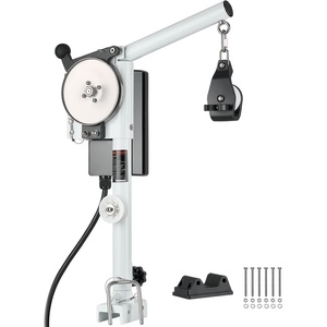 image:imageVEVOR Line Hauler Pot Puller 12V DC 1200W Line Hauler Winch Holds 198 lbs Lift Capacity Line Speed of 115 ftmin 360 Rotation amp CorrosionResistant Crab Pot Puller for Crab ShrimpLobster Traps
