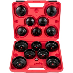 image:imageVEVOR Oil Filter Socket Set 30 Pcs Steel Black 3Jam Wrench14pcs