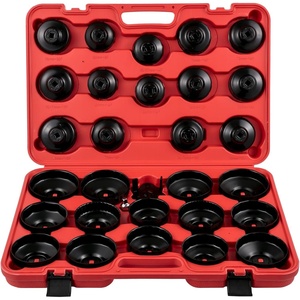 image:imageVEVOR Oil Filter Socket Set 30 Pcs Steel Black 3Jam Wrench30pcs