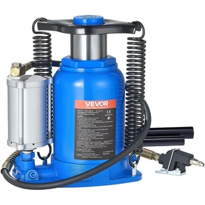 image:imageVEVOR Pneumatic Bottle Jack 50T Hydraulic Car Jack Lift Range 2743cm Air Transmission Jack 110231lbs for Heavy Duty Vehicles32T Air Hydraulic