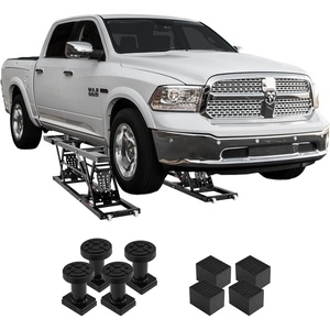 image:imageVEVOR Portable Car Lift 9000 lbs Capacity Heavy Duty Steel Truck Lift with 28 Max Height 120V Power Unit Wheels 4 Rubber Pads amp 4 Lifting Columns for Cars SUVs Trucks Home Garage or Shop Use7000LBSUpgrade Electrohydraulic