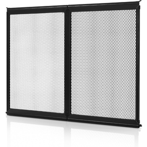 image:imageVEVOR RV Screen Door Protector Adjusts from 22 to 315 inch Adjustable Door Grille Easy to Install Reinforced Breathable Honeycomb Holes Iron Camper RV Entry Protector for Pet Protection Black20 x 265 in
