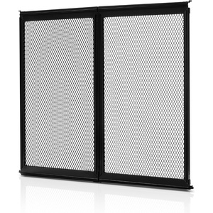image:imageVEVOR RV Screen Door Protector Adjusts from 22 to 315 inch Adjustable Door Grille Easy to Install Reinforced Breathable Honeycomb Holes Iron Camper RV Entry Protector for Pet Protection Black20 x 225 in