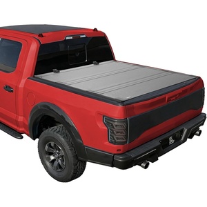 image:imageVEVOR Retractable Tonneau Cover 55 ft Hard Retractable Tonneau Cover with Builtin Drainage Pipe for 20092024 Ford F150 Crew Cab Customized Design with DoubleLock amp TSlot46 ft