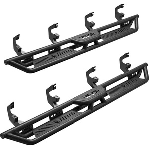 image:imageVEVOR Running Boards Compatible with 20182025 Jeep Wrangler JL 4 Door 6 Inches Side Steps Black Carbon Steel Nerf Bars 550 lbs Load Capacity Wide NonSlip Hollow Surface with Rustproof Coating1925 Silverado 1500 Crew Cab