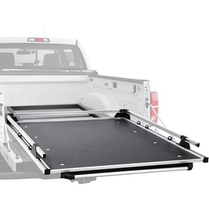 image:imageVEVOR Sliding Truck Bed Organizer 65 x 48Inch Heavy Duty Truck Bed Storage Drawer with 1000 lbs Capacity Features 6 Movable Rings for Securing 2Postion Slide Out Tray for Pickup Trucks Black65 x 48 inches