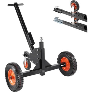 image:imageVEVOR Trailer Dolly 1500lbs Tongue Weight Capacity 2 in 1 Trailer Mover with 2 in Ball 16 in Pneumatic Tires and Universal Wheel Portable Tow Dolly for Moving Car RV Trailers