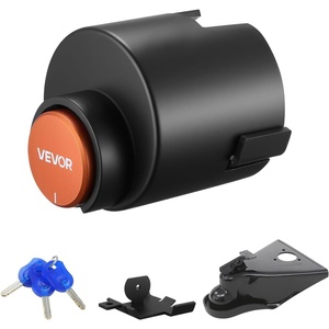image:imageVEVOR Trailer Lock Fits 2 amp 2516Inch Bulldog Trailer Couplers Heavy Duty Hitch Lock with 3 Keys Secures Security Chains CorrisionResistant AntiTheft RV Trailer Locks for RV Trailer BoatFit Airstream Trailer Couplers
