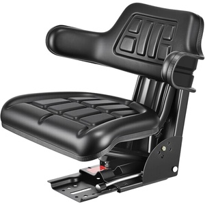 image:imageVEVOR Universal Forklift Seat Wrap AroundUniversal Tractor Seat with Micro Switch Adjustable Tractor Suspension Seat with Tilt Fits for John Deere Ford Massey FergusonNew Holland Tractor