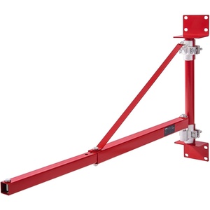 image:imageVEVOR Wall Mount Jib Crane 1320 lbs Max Load Capacity Electric Scaffolding Lift Electric Hoist Holder Swing Arm with Pole Steel Hoist Frame 180 Swivel Scaffold Lifting Arm for Electric Hoist330660 LBS