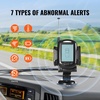 image:imageHappybuy RV Tire Pressure Monitoring System 0199 PSI Trailer TPMS Universal Wireless Alarm Waterproof with 6 Sensors 7 Modes Realtime Display Easy Install