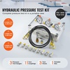 image:imageHydraulic Pressure Test Kit 250400600bar 3 Gauges 9 Test Couplings 3 Test Hoses Excavator Hydraulic Test Gauge Set with Portable Carrying Case for Excavator Tractors Construction Machinery3 Gauges 11 Test Couplings