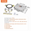 image:imageHydraulic Pressure Test Kit 250400600bar 3 Gauges 9 Test Couplings 3 Test Hoses Excavator Hydraulic Test Gauge Set with Portable Carrying Case for Excavator Tractors Construction Machinery3 Gauges 9 Test Couplings
