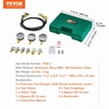 image:imageHydraulic Pressure Test Kit 250400600bar 3 Gauges 9 Test Couplings 3 Test Hoses Excavator Hydraulic Test Gauge Set with Portable Carrying Case for Excavator Tractors Construction Machinery3 Gauges 6 Test Couplings