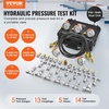 image:imageHydraulic Pressure Test Kit 250400600bar 3 Gauges 9 Test Couplings 3 Test Hoses Excavator Hydraulic Test Gauge Set with Portable Carrying Case for Excavator Tractors Construction Machinery5 Gauges 13 Couplings