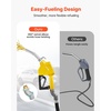image:imageVEVOR 1 Inch NPT Automatic Fuel Nozzle with Swivel Max Flow Rate 216 GPM Auto Shut Off Diesel Gas Pump Nozzle with 3Speed Trigger Lock amp 1316 in OD301 mm Spout for Gasoline Diesel KeroseneYellow