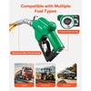 image:imageVEVOR 1 Inch NPT Automatic Fuel Nozzle with Swivel Max Flow Rate 216 GPM Auto Shut Off Diesel Gas Pump Nozzle with 3Speed Trigger Lock amp 1316 in OD301 mm Spout for Gasoline Diesel KeroseneGreen