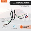 image:imageVEVOR 12FT Semi Truck Air Lines Kit 3in1 Air Hoses amp ABS Power Line for Semi Truck Trailer Tractor 7Way Plug Electrical Cord Cable and Rubber Air Lines Hose Assembly Kit with Hook amp Teflon TapeNo Glad Hands