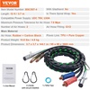 image:imageVEVOR 12FT Semi Truck Air Lines Kit 3in1 Air Hoses amp ABS Power Line for Semi Truck Trailer Tractor 7Way Plug Electrical Cord Cable and Rubber Air Lines Hose Assembly Kit with Hook amp Teflon TapeNo Glad Hands
