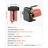 image:imageVEVOR 12V DC Fuel Transfer Pump 5 GPM Portable Electric Diesel Transfer Pump with Auto ShutOff Fuel Nozzle Long Inlet amp Outlet Hose 110 HP for Gasoline Kerosene Diesel Methanol Blends