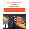 image:imageVEVOR 12V DC Fuel Transfer Pump 5 GPM Portable Electric Diesel Transfer Pump with Auto ShutOff Fuel Nozzle Long Inlet amp Outlet Hose 110 HP for Gasoline Kerosene Diesel Methanol Blends