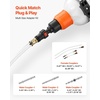 image:imageVEVOR 1500CC Fluid Extractor Manual Automotive Fluid Pump Extractor Oil Syringe with Long Hose and Extension Tubes Easy Oil Change Suction Pump for Lawn Mowers Cars Ships Golf Carts Motorcycles1500CC