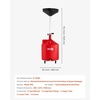 image:imageVEVOR 18 Gallon Waste Oil Drain Tank Industrial Fluid Drain Tank with Adjustable Funnel Height Portable Oil Drainer with Wheels Fluid Fuel Transfer Drainage for Auto Repair Shops Garages Red18 Gallon
