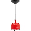image:imageVEVOR 18 Gallon Waste Oil Drain Tank Industrial Fluid Drain Tank with Adjustable Funnel Height Portable Oil Drainer with Wheels Fluid Fuel Transfer Drainage for Auto Repair Shops Garages Red8 Gallon
